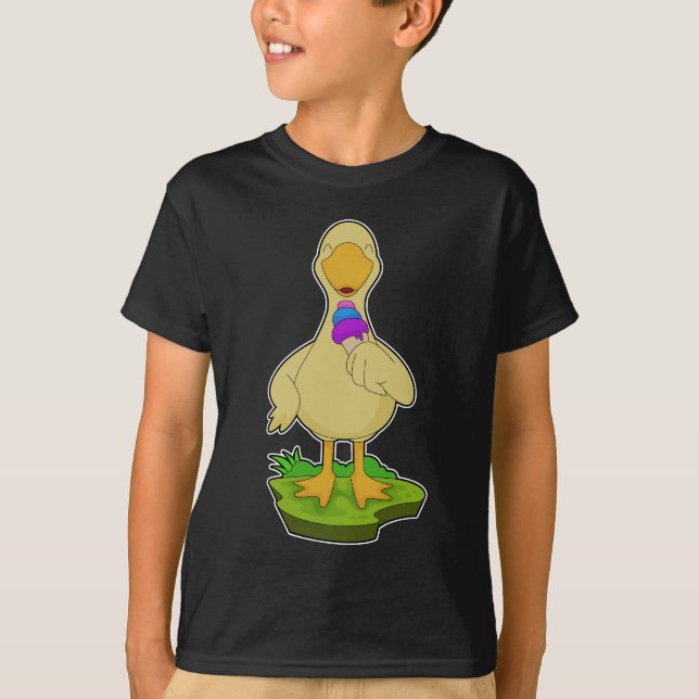 T-shirt Crème glacée Duck Waffe (Devant)