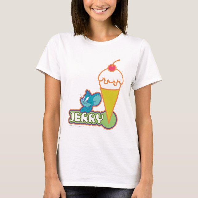 T-shirt Crème glacée Jerry (Devant)