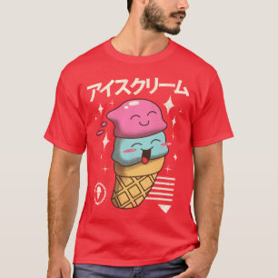 T-shirt Crème glacée Kawaii
