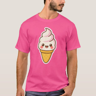 T-shirt Crème glacée Kawaii douce