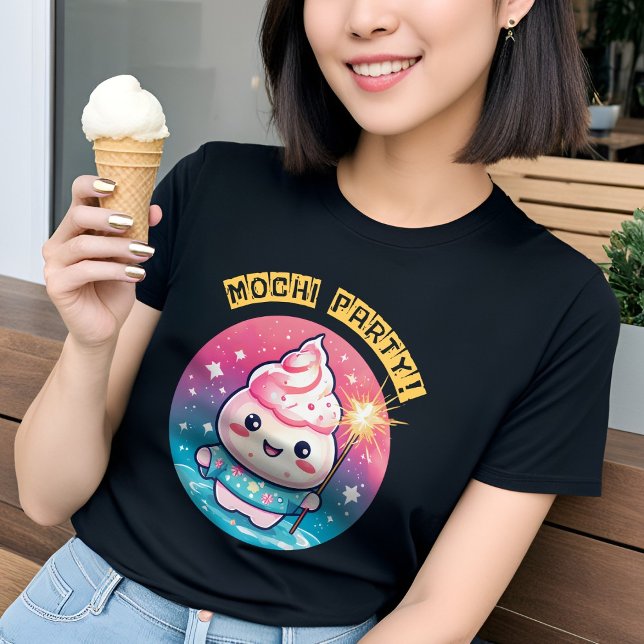 T-shirt Crème glacée Kawaii Mochi (Créateur téléchargé)