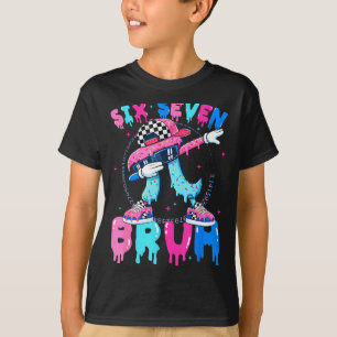 T-shirt Crème glacée numéro six sept bruh 67 mème jour 3.1