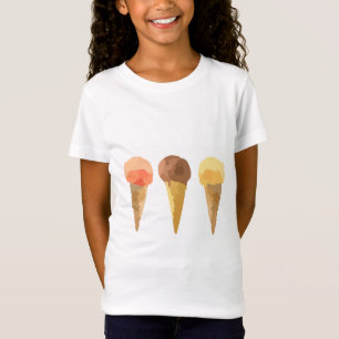 T-Shirt Crème glacée Pastel Sorbet été