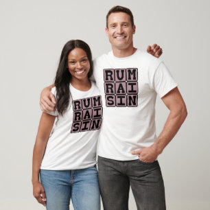 T-shirt Crème Glacée saveur Rhum Raisin
