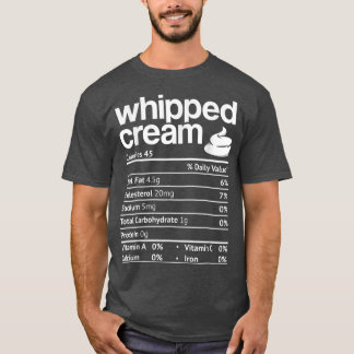 T-shirt Crème Whied Nutrition Drôle Thanksgiving Christm