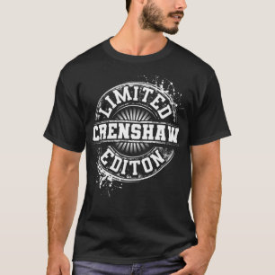 T-shirt CRENSHAW Funny Nom de famille Arbre de famille Ann
