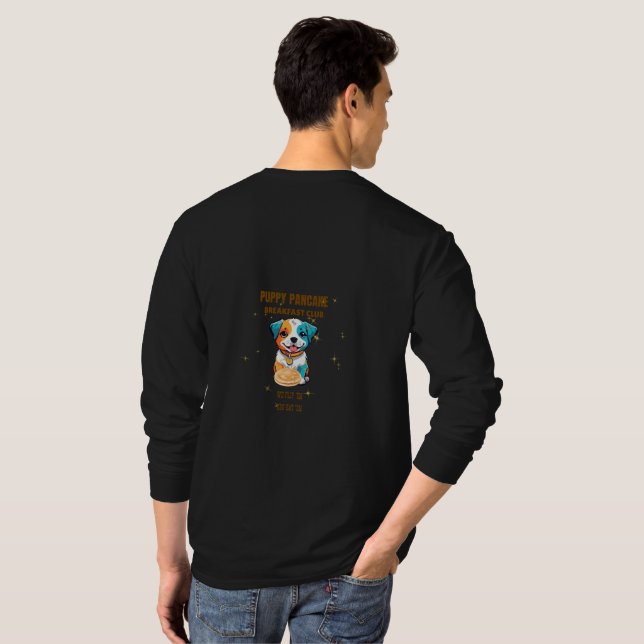 T-shirt Crêpe Chiot  (Dos entier)