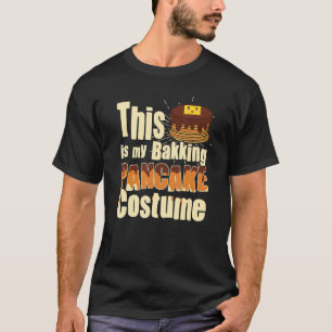 T-shirt Crêpe de costume de bakking mignonne Crêpe