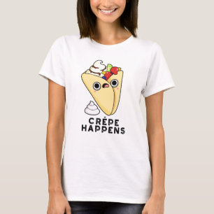 T-shirt Crepe se passe amusant jeu de nourriture