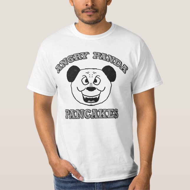 T-shirt Crêpes de Panda En colère (Devant)