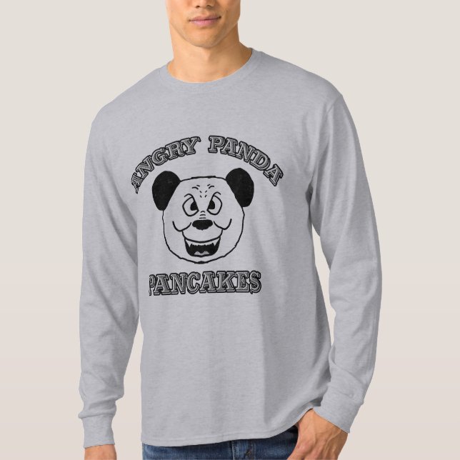 T-shirt Crêpes de Panda En colère (Devant)