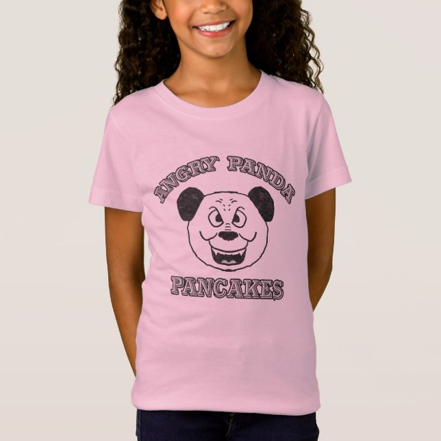 T-Shirt Crêpes de Panda En colère (Devant)