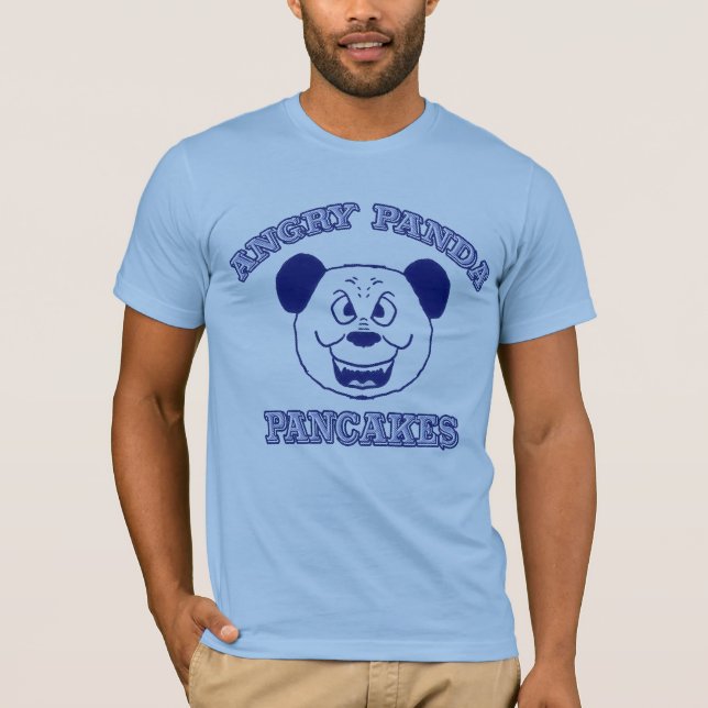 T-shirt Crêpes Panda En colère (Devant)