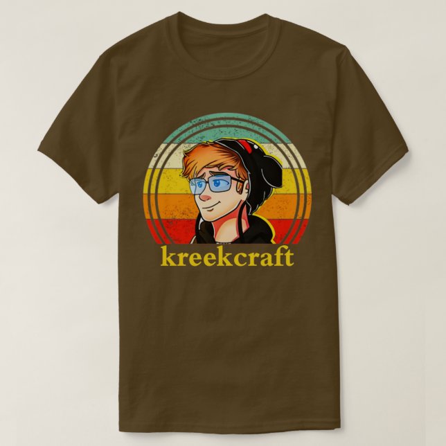 T-shirt crépuscule kreekcraft (Design devant)