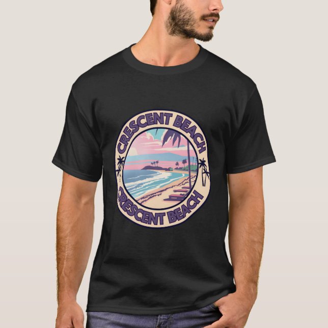 T-shirt Crescent Beach � Australie � s Bijou littoral (Devant)