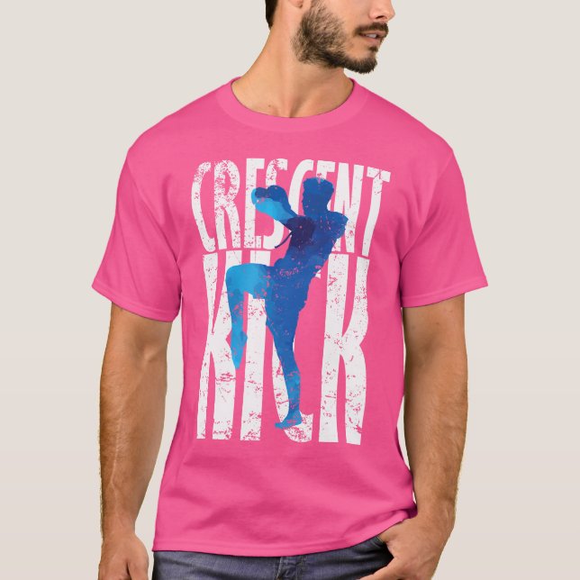 T-shirt Crescent Kick Kickboxing (Devant)