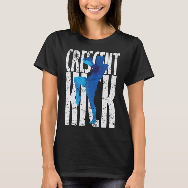 T-shirt Crescent Kick Kickboxing  (Devant)