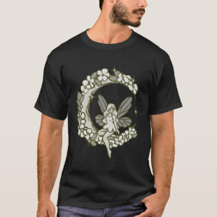 T-shirt Crescent Moon Avec Féerie Fairy Tale