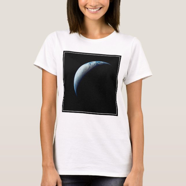 T-shirt Crescent Terre De La Mission Apollo 4. 2 (Devant)