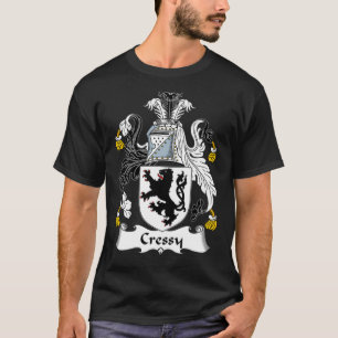 T-shirt Cressy Coat of Arms Family Crest