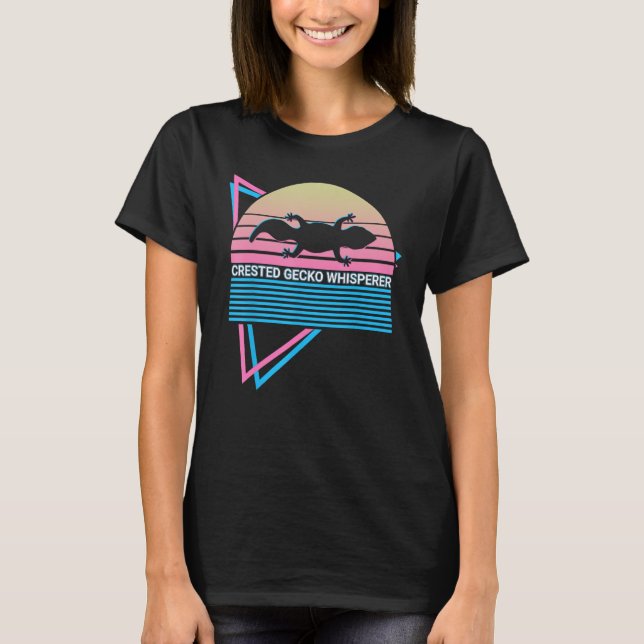 T-shirt Crested Gecko Whisperer Crested Gecko Whisperer Re (Devant)