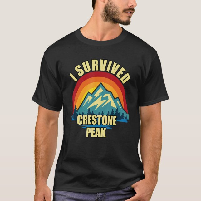 T-shirt Crestone Peak Randonnée Escalade montagneuse (Devant)