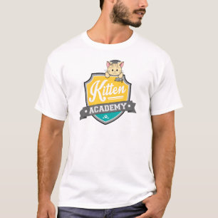 T-shirt Crête d'académie de chaton