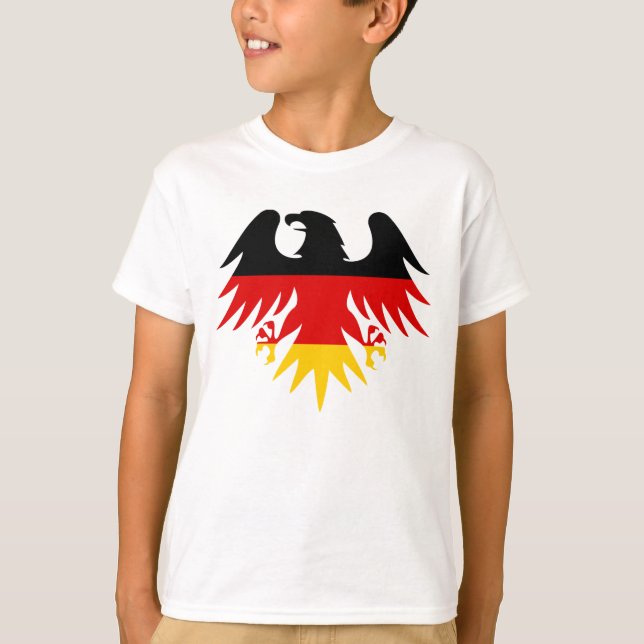 T-shirt Crête d'aigle allemande (Devant)