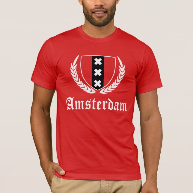 T-shirt Crête d'Amsterdam (Devant)
