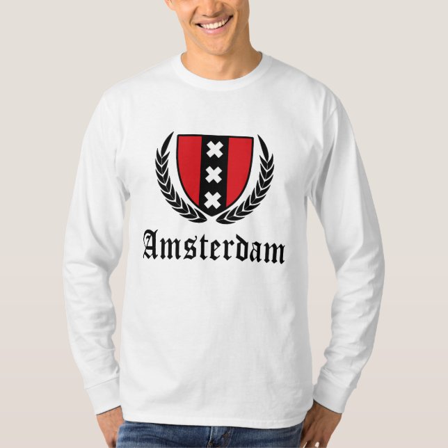 T-shirt Crête d'Amsterdam (Devant)