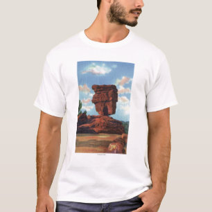 T-shirt Crête de brochets, le Colorado - roche équilibr
