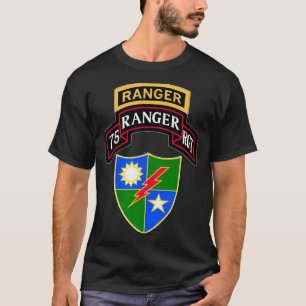 T-shirt Crête de défilement de l'onglet du 75e régiment de