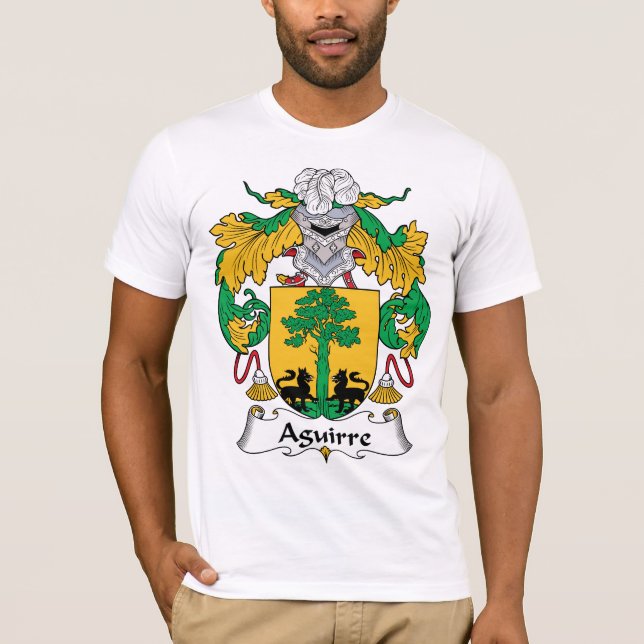 T-shirt Crête de famille d'Aguirre (Devant)