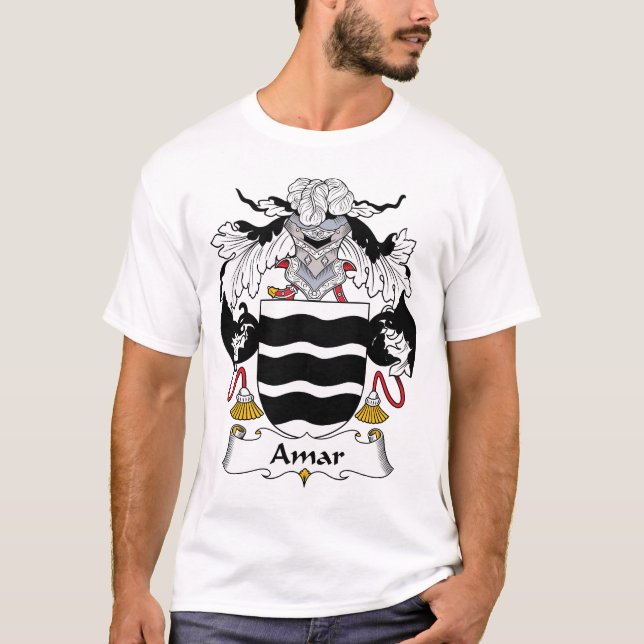 T-shirt Crête de famille d'Amar (Devant)