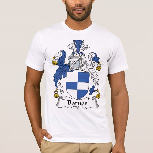 T-shirt Crête de famille de Barner (Devant)