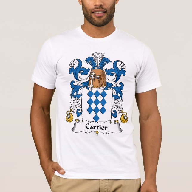 T-shirt Crête de famille de Cartier (Devant)