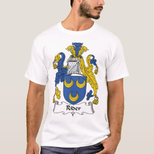 T-shirt Crête de famille de cavalier