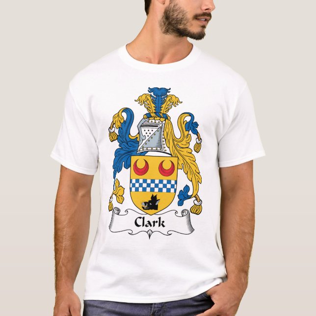 T-shirt Crête de famille de Clark (Devant)