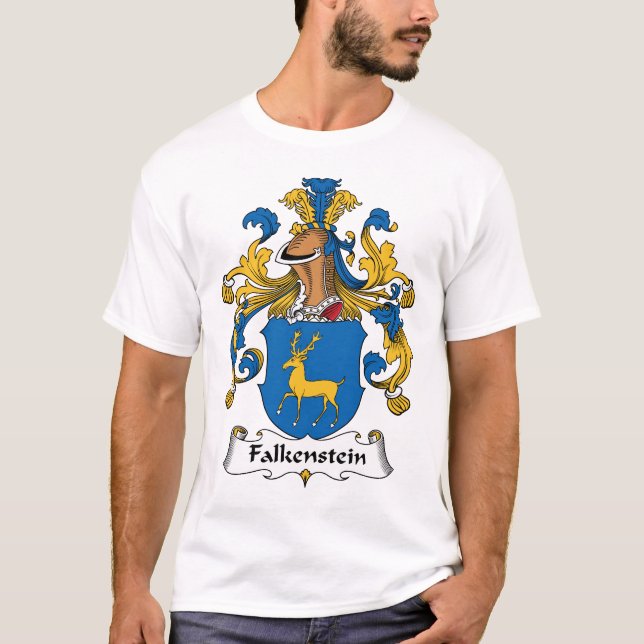 T-shirt Crête de famille de Falkenstein (Devant)