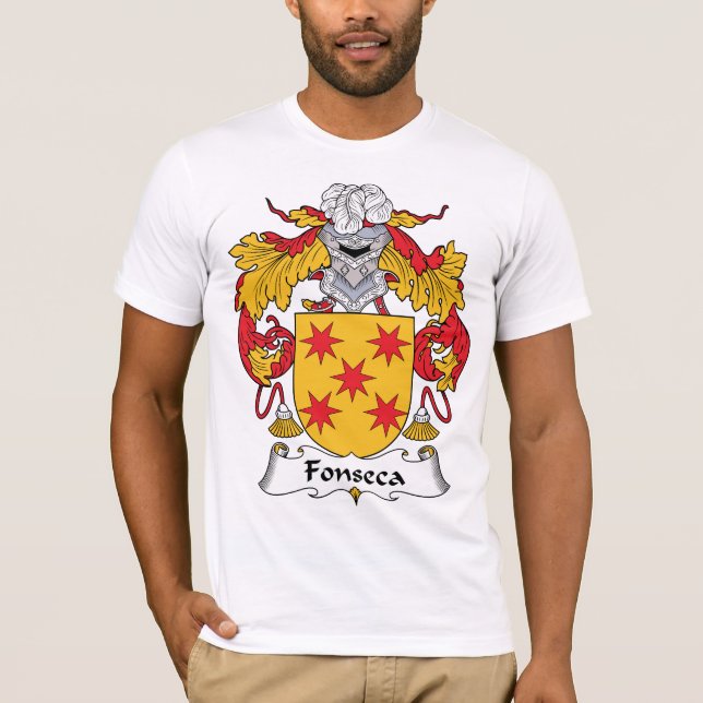 T-shirt Crête de famille de Fonseca (Devant)