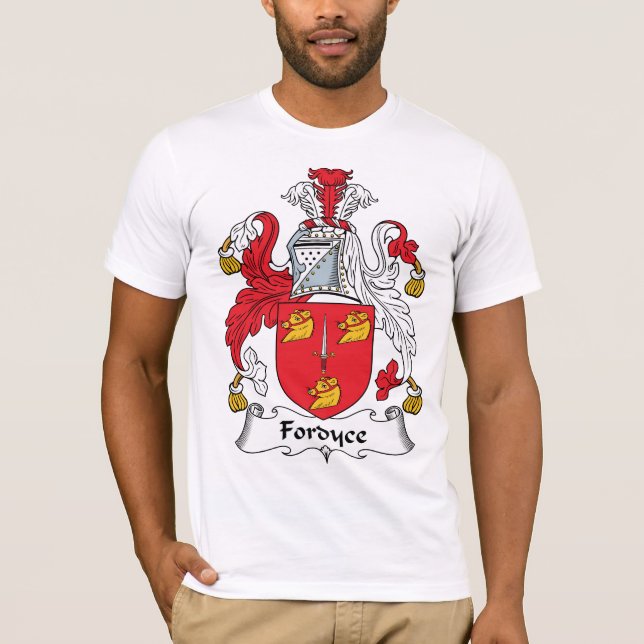 T-shirt Crête de famille de Fordyce (Devant)