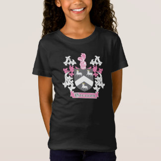 T-Shirt Crête de famille de Harmon de filles