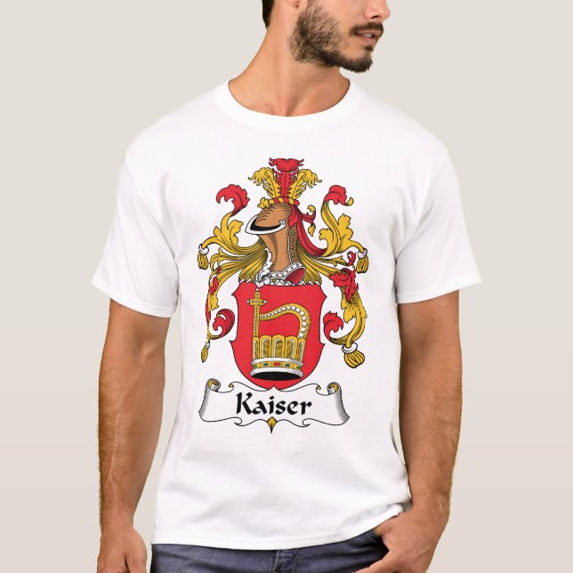 T-shirt Crête de famille de Kaiser (Devant)