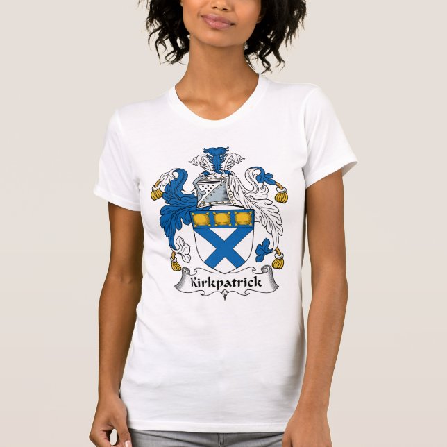 T-shirt Crête de famille de Kirkpatrick (Devant)