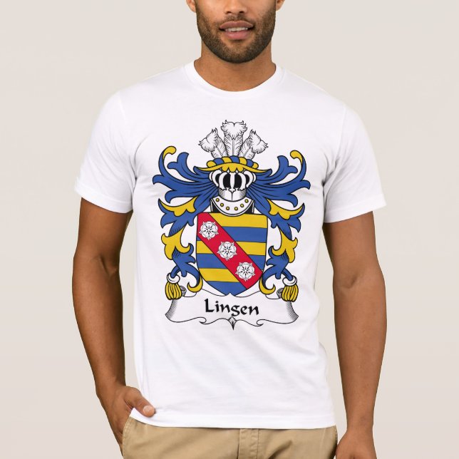 T-shirt Crête de famille de Lingen (Devant)