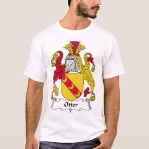 T-shirt Crête de famille de loutre