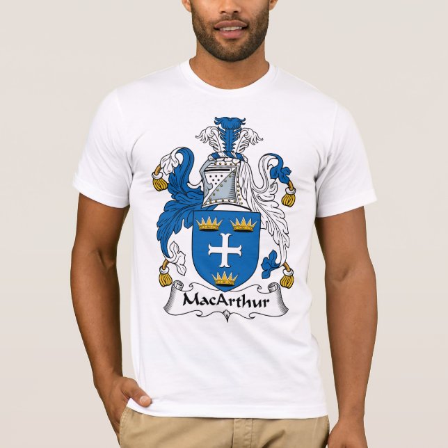 T-shirt Crête de famille de MacArthur (Devant)