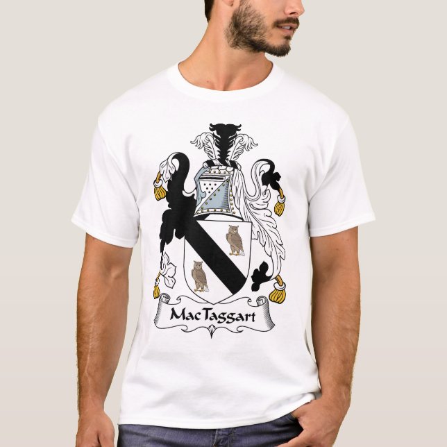 T-shirt Crête de famille de MacTaggart (Devant)
