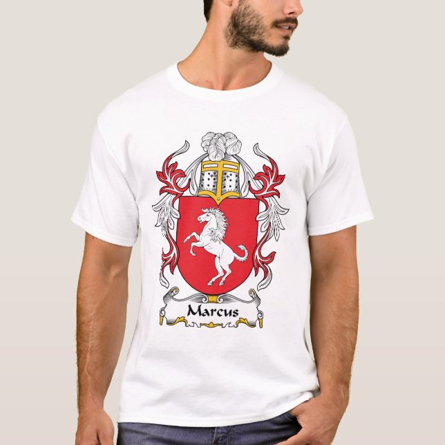 T-shirt Crête de famille de Marcus (Devant)