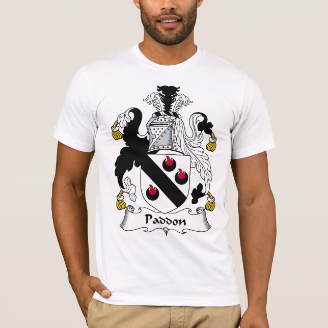 T-shirt Crête de famille de Paddon (Devant)